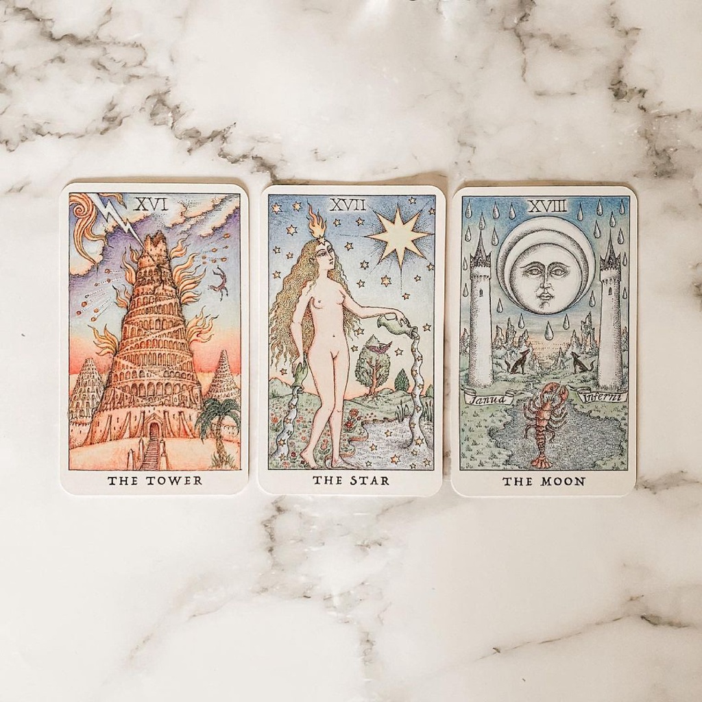 Bộ Bài Rose Tarot (Mystic House Tarot Shop) - Bài Gốc Authentic Chính Hãng 100%