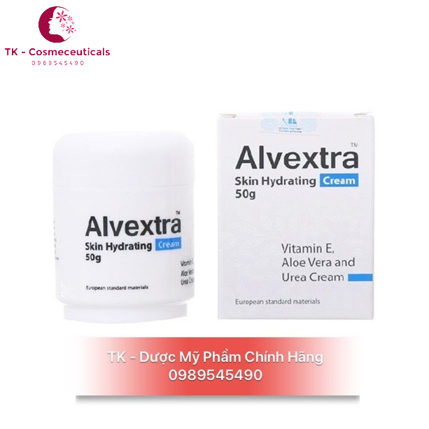 Kem Dưỡng Ẩm Alvextra Skin Hydrating Cream Giúp Giữ Ẩm Và Tái Tạo Da, Dùng Trong Trường Hợp Da Khô, Nám Da