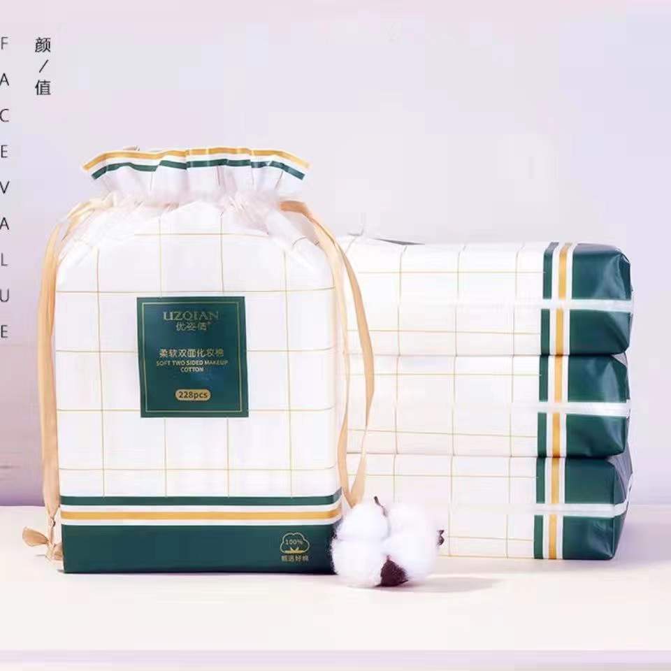 Bông Tẩy Trang Cotton Dày Dặn Chất Lượng