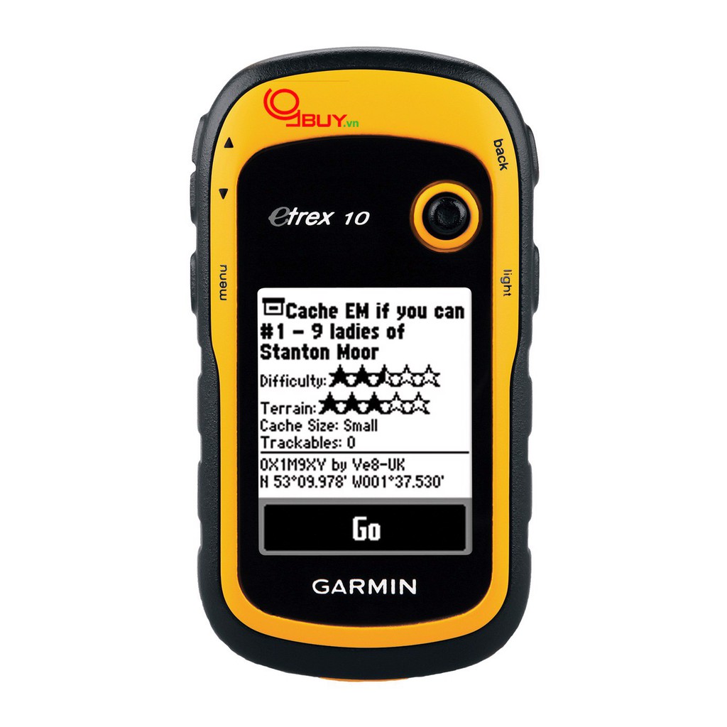 Máy định vị Garmin GPS eTrex 10 đo diện tích đất rừng, đất ruộng, đất rẫy-Bảo hành 12 tháng