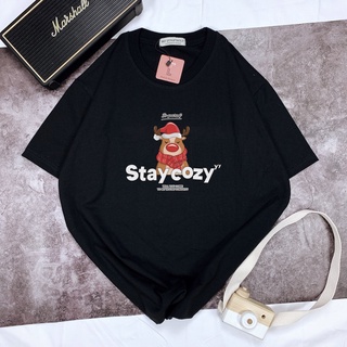Áo thun tay ngắn Be Yourself unisex full size M L XL in hình Tuần lộc