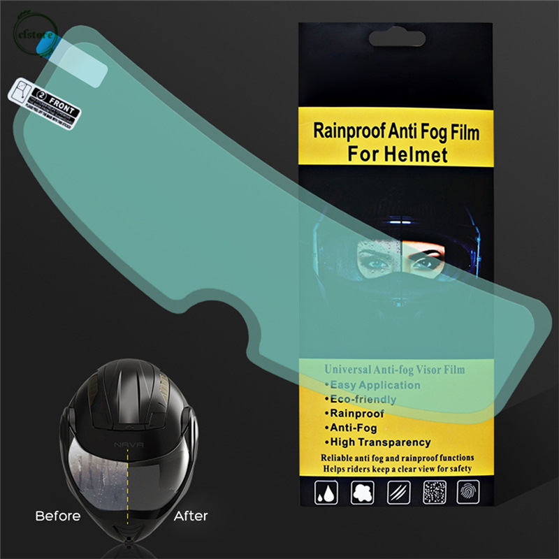 Miếng dán chống mờ cho cho kính mũ bảo hiểm thông dụng