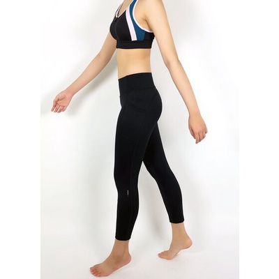 Legging thể thao lửng viền mông 2 túi