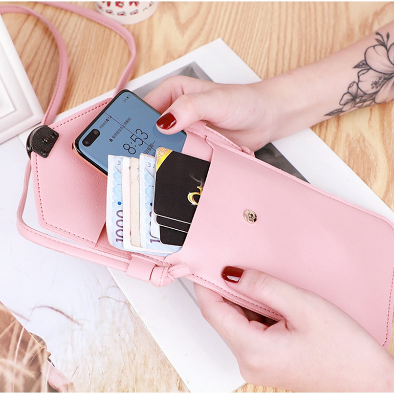 Túi Đeo Chéo Nhỏ Đựng Điện Thoại Phong Cách Thời Trang Mới