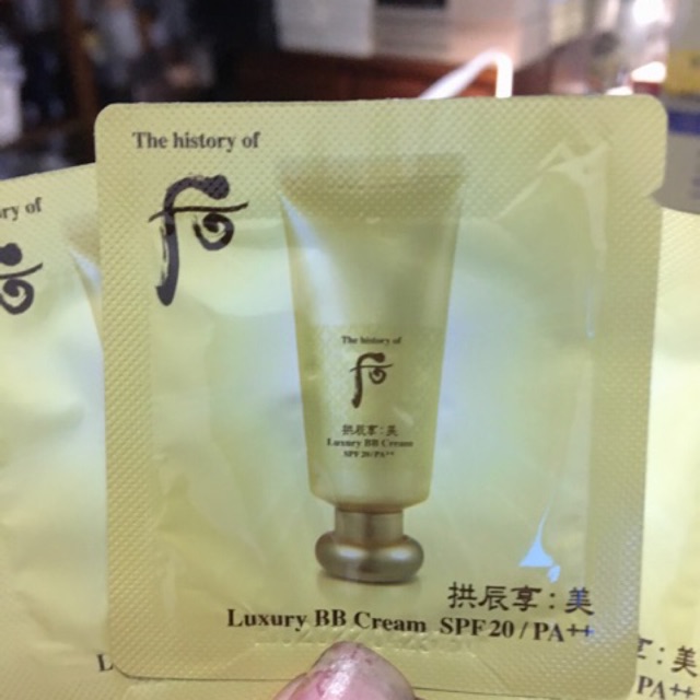 Combo 10 goi sample bb cream luxury whoo