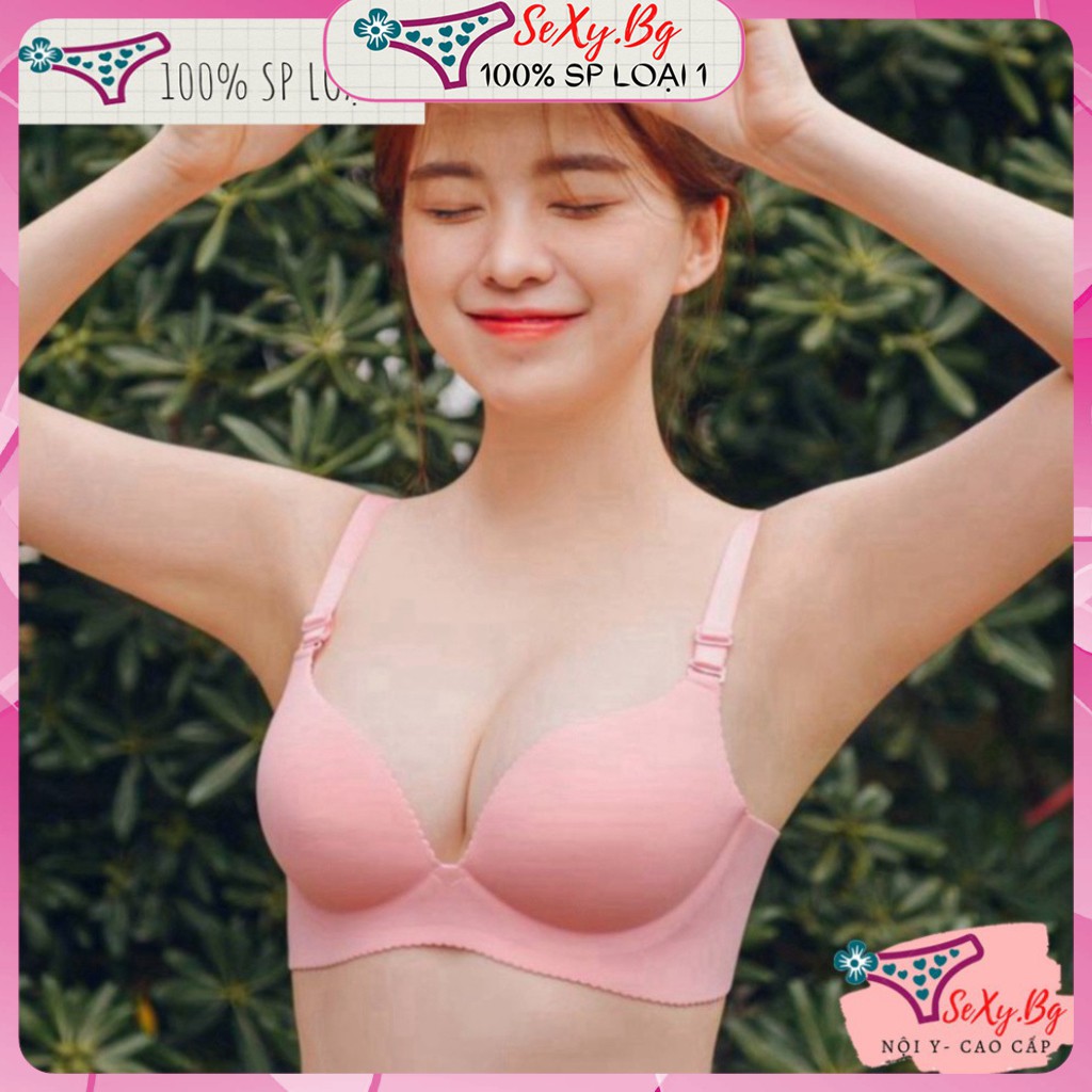 Áo Lót Nữ Su Đúc Không Gọng Nâng Ngực Bàn Tay, Quả Chéo Mẫu Trơn Sexy.Bg | BigBuy360 - bigbuy360.vn