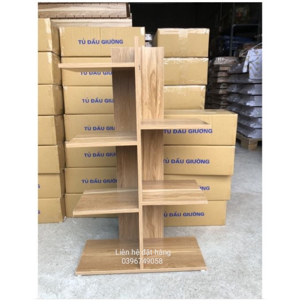 FREESHIP 🆓 Kệ Sách Vuông 5 Tầng Lắp Ghép Cực Hot