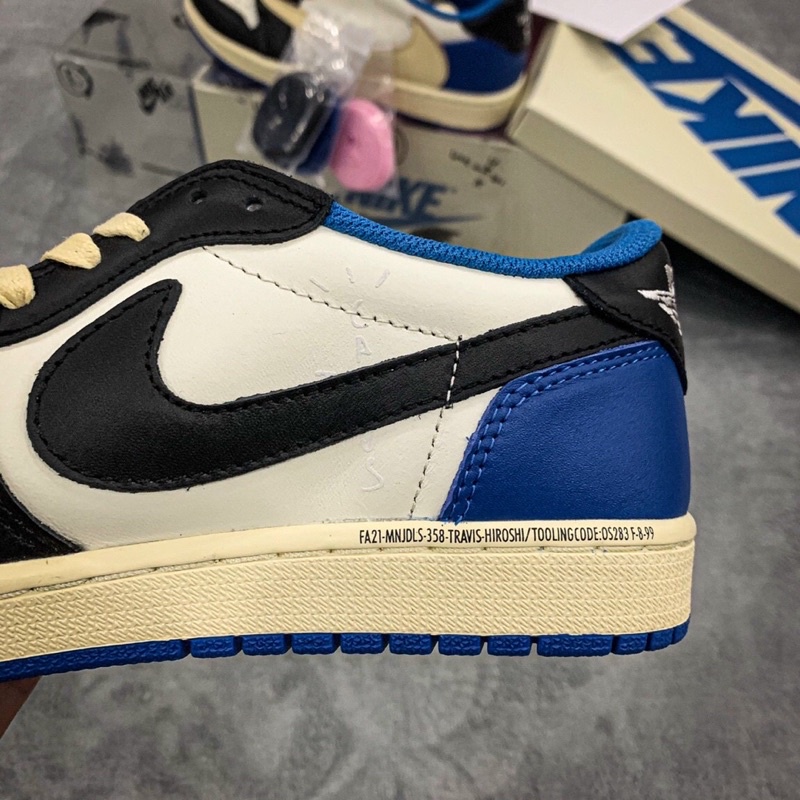 GIÀY TR.AVIS COT. FRAGMENT LAI AU DA THẬT [ FULL BOX + FREE SHIP ] | BigBuy360 - bigbuy360.vn