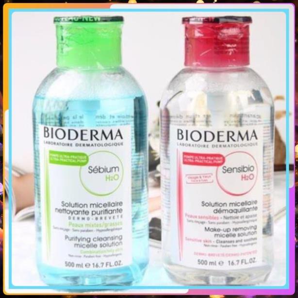 FREESHIP TOÀN QUỐC - Tẩy Trang Bioderma Senbio  Créaline 500ml chính hãng (Nắp Nhấn-Nắp Bật) 【K】 | BigBuy360 - bigbuy360.vn