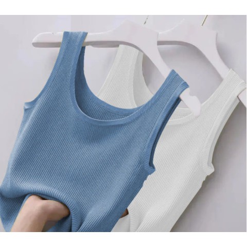 Áo Hai Dây Vải Lụa Lạnh Mỏng Dáng Ôm Cỡ Lớn Thời Trang Mùa Hè Cho Nữ | BigBuy360 - bigbuy360.vn