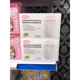 Bình Trữ Sữa Unimom Hàn Quốc Dung Tích 150ml Có Vạch Chia Dập Nổi( Bộ 3 Bình)