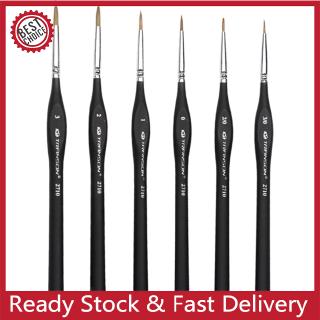 Cọ vẽ màu nước với đầu cọ bằng acrylic