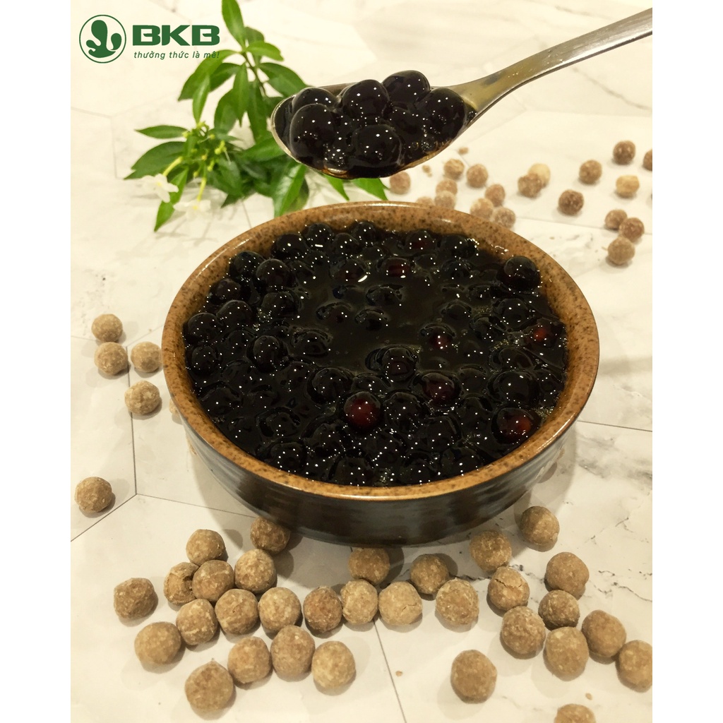 Trân châu đen dai dẻo BKB gói 1kg (Hàng Việt Nam, Giá Việt Nam, Chất lượng Đài Loan)