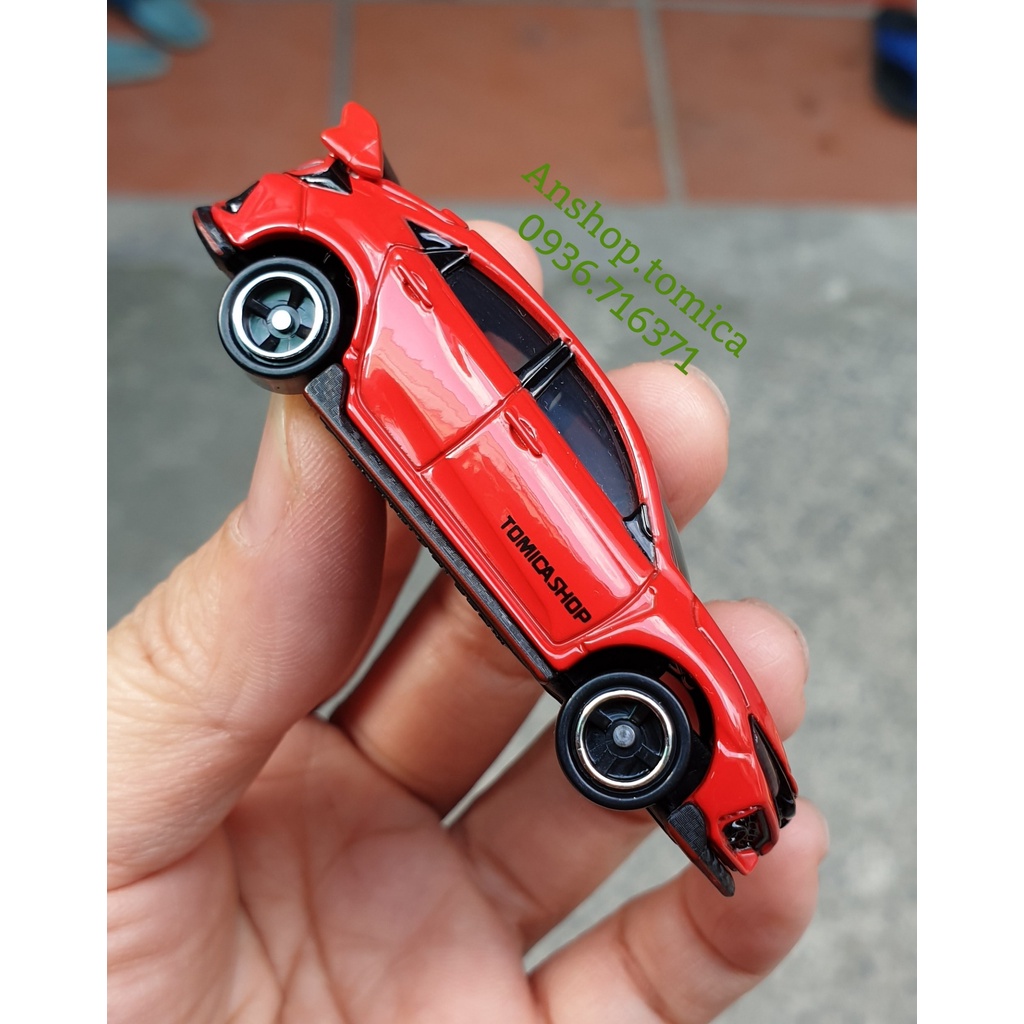 Mô hình siêu xe  H o n d a  C i v i c  màu đỏ phiên bản kỉ niệm 50 năm tomica Nhật Bản
