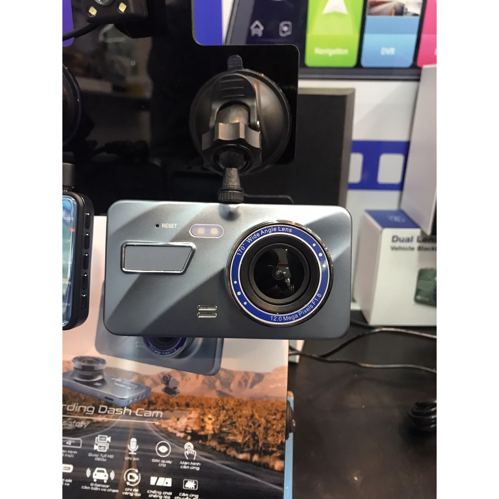 Camera hành trình xe ô tô MMX - M1 màn hình cảm ứng 4 inch full HD, Cam hành trình bảo hành 12 tháng | WebRaoVat - webraovat.net.vn