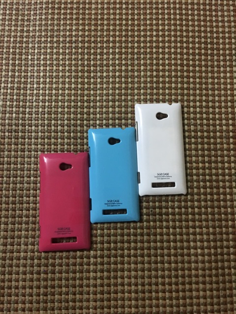 Ốp HTC 8X trơn , bóng