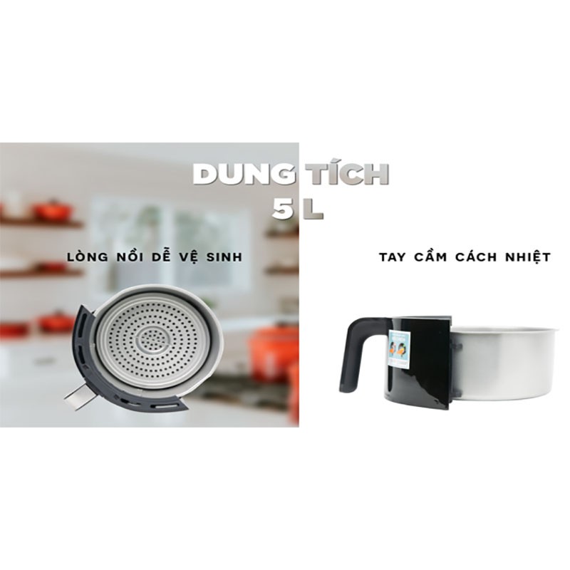 Nồi chiên không dầu Perfect PF-335 -  5L