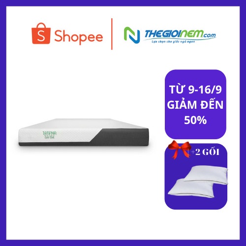 Nệm Foam Tatana Luna Cool - Độ cao 20cm
