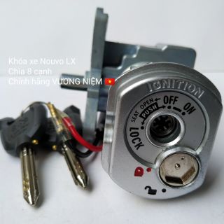 Khóa máy xe Nouvo LX chìa 8 cạnh chống trộm cao cấp chính hãng VƯƠNG NIỆM 🇻🇳