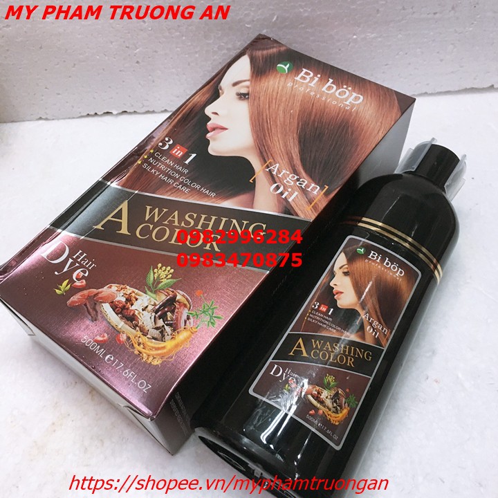 Dầu Gội Đầu Nâu Tóc Phủ Bạc - Princhic - bibop | BigBuy360 - bigbuy360.vn