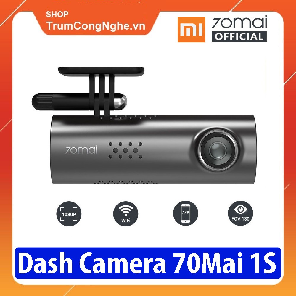 Camera Hành Trình Ô Tô Xiaomi 70mai 1S Dash Cam - Phiên Bản Tiếng Anh | WebRaoVat - webraovat.net.vn