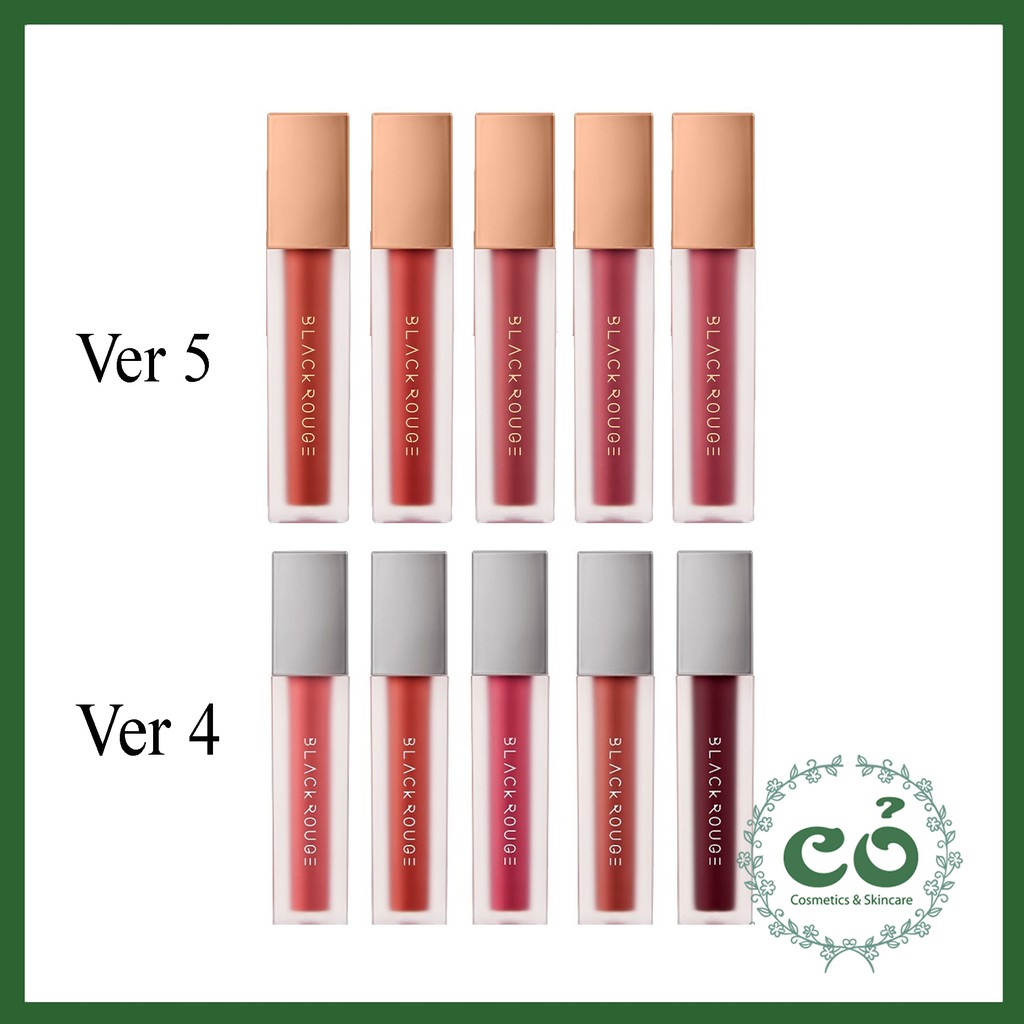 [Ver 7 + 6 + 5 + 4] Son kem Black Rouge Air Fit Velvet Tint | BigBuy360 - bigbuy360.vn