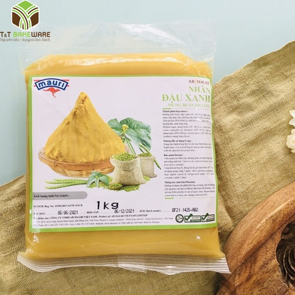 Nhân trung thu Mauri 1KG các vị