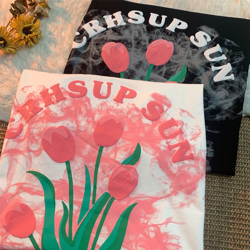 Áo Thun Tay Ngắn Thiết Kế Mới Kiểu Dáng Đơn Giản Năng Động Thời Trang Dành Cho Mùa Hè