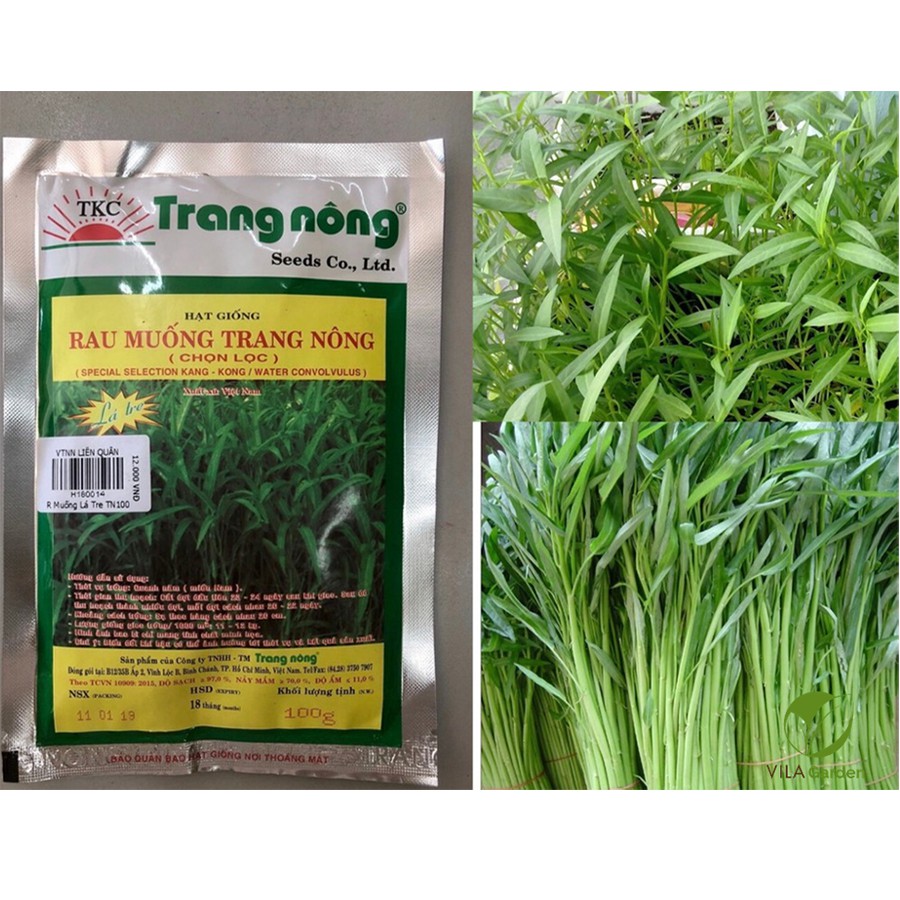 Rau Muống Lá Tre 100 gr ( Trang Nông )