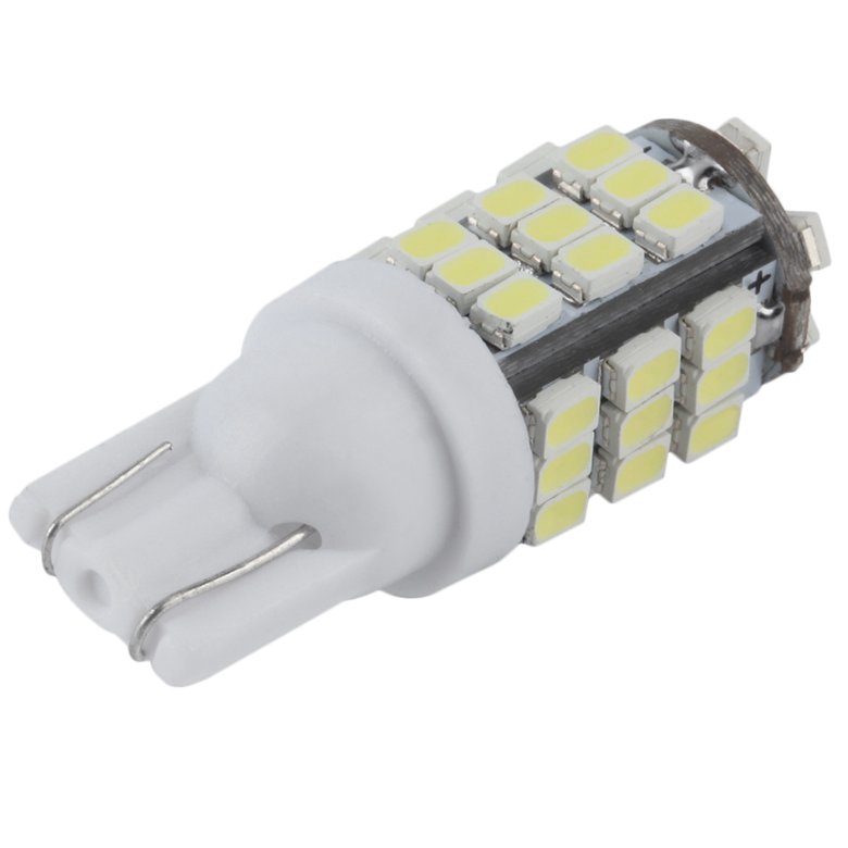 Đèn LED Xenon T10 42 bóng 3020 SMD gắn đuôi xe hỗ trợ lùi ánh sáng trắng 6000K