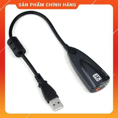 Cáp chuyển USB sang Mic và Loa Virtual 7.1 Channel 5Hv2 dailyphukien