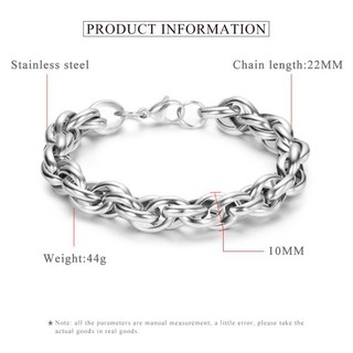 Lắc Tay Nam Titan Ko Đen TT 2739