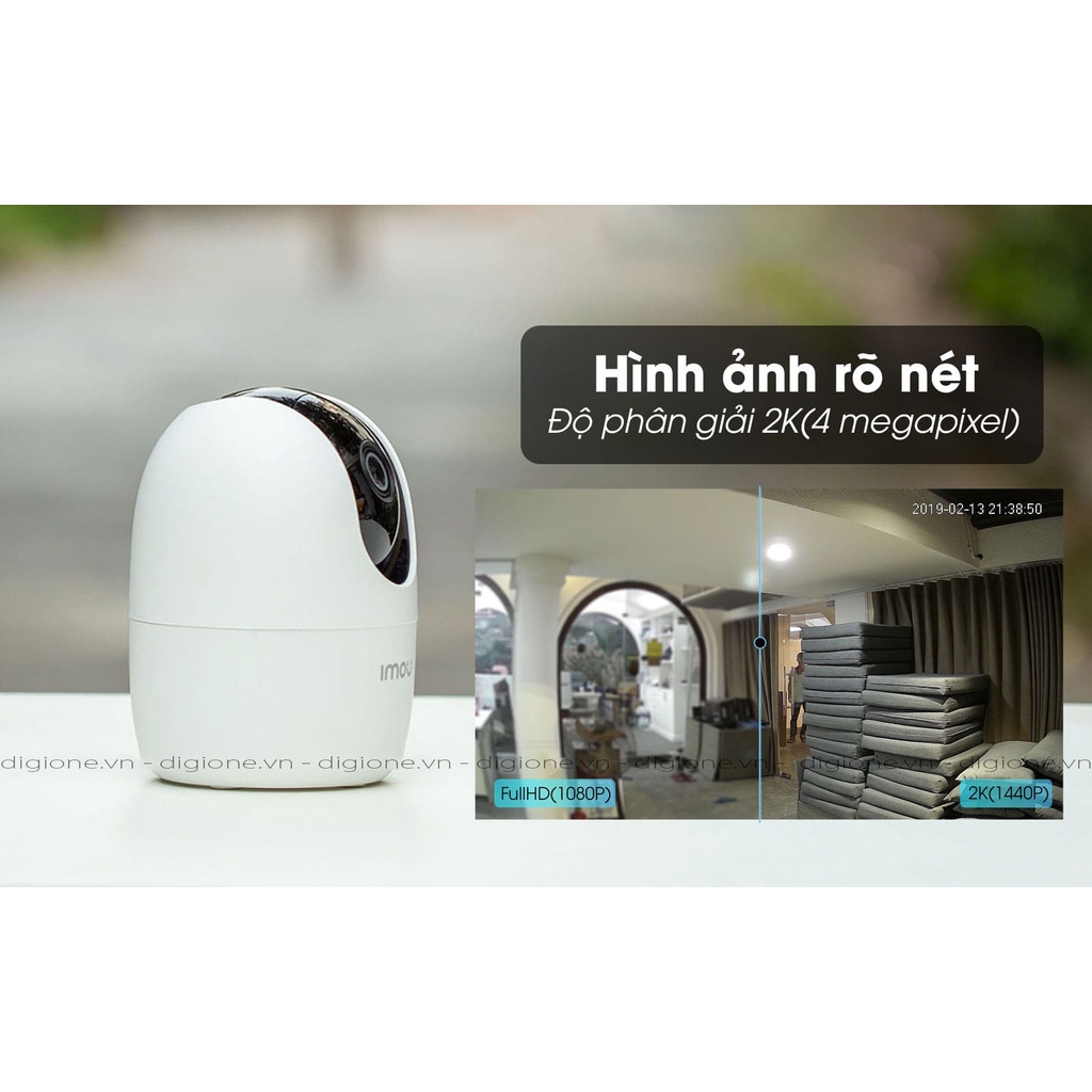 Camera IP WiFi Xoay 360 Trong Nhà IMOU A1 / A2 / A22EP 1080P 2MP / A42P 4MP 2K Siêu Nét - BH 24 Tháng Chính Hãng