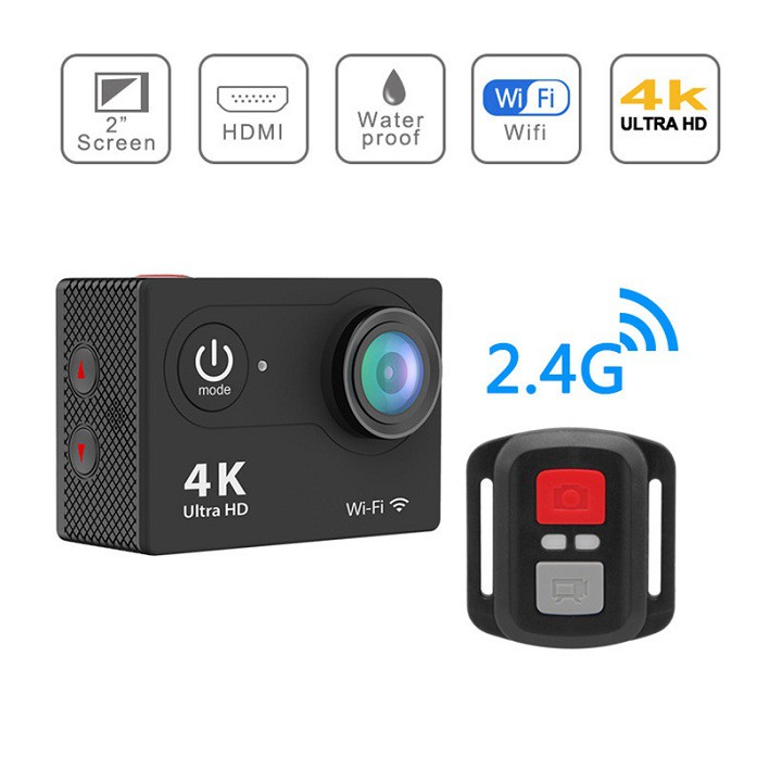 Camera thể thao 4K cao cấp, camera hành trình chống rung nước chất lượng hàng loại 1