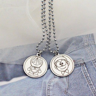 Dây Chuyền Mặt Hình Doraemon Đáng Yêu Cho Cặp Đôi