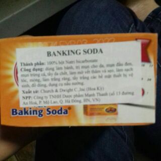 Bột làm bánh baking soda