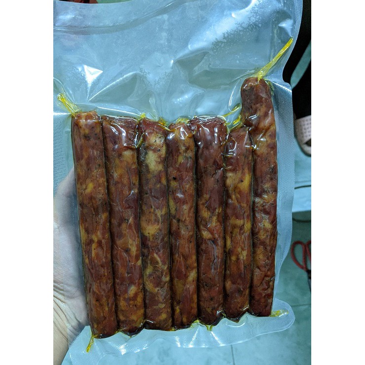 500g Lạp xưởng khô (gác bếp) APABEE - Đặc sản Tây Bắc - Món nhậu ngon | BigBuy360 - bigbuy360.vn