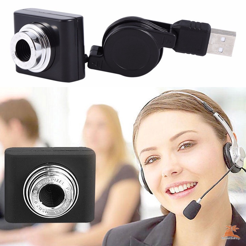 【COD】 Camera máy tính không có trình điều khiển webcam Hướng dẫn sử dụng Focus Plug and Play HD USB Camera cho gia đình