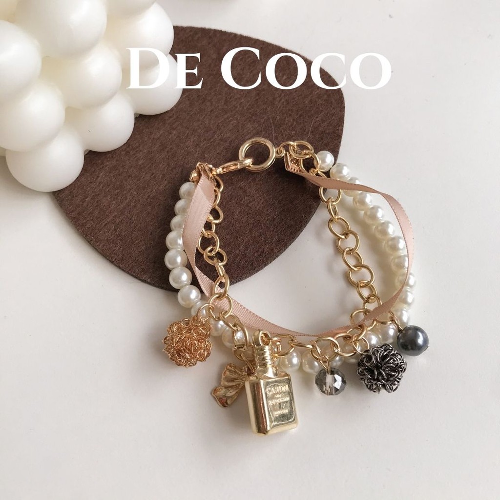 Vòng tay lắc tay layer charm Hannah decoco.accessories