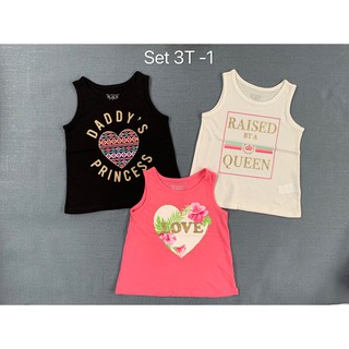 [ÁO BA LỖ BÉ GÁI] 100% cotton hãng Place