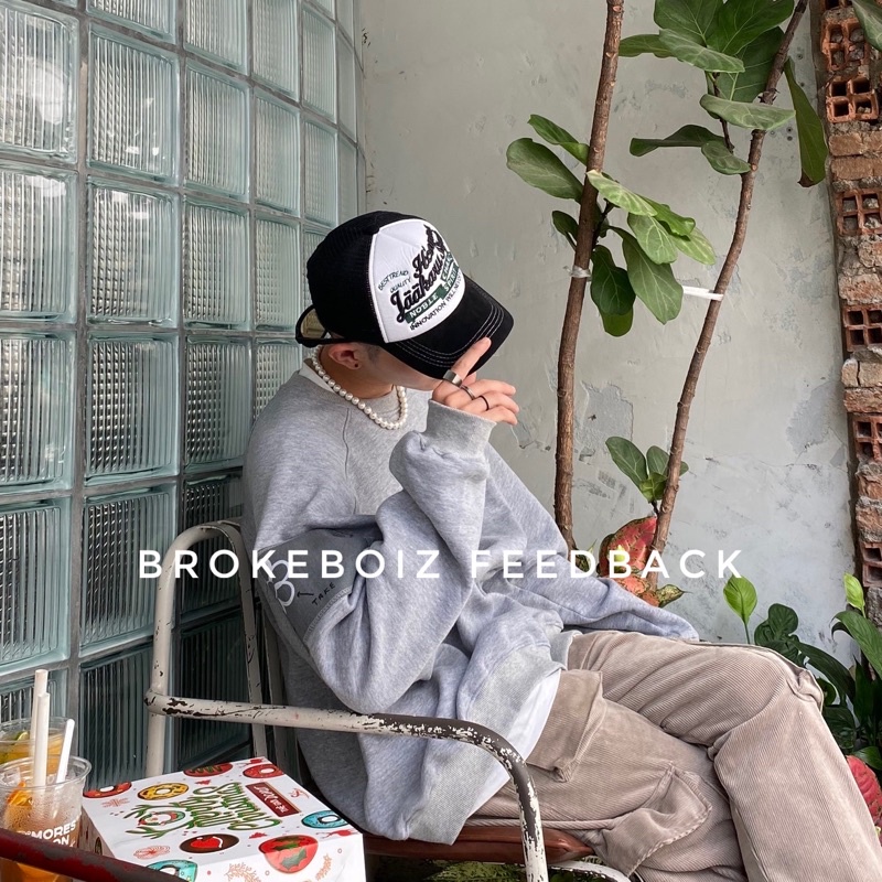 Mũ trucker thêu phong cách streetwear, vintage, workwear Brokeboiz