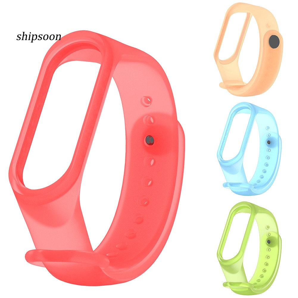 Dây đeo vòng tay thể thao có khung nhiều màu để chọn chuyên dụng cho Xiaomi Mi Band 3