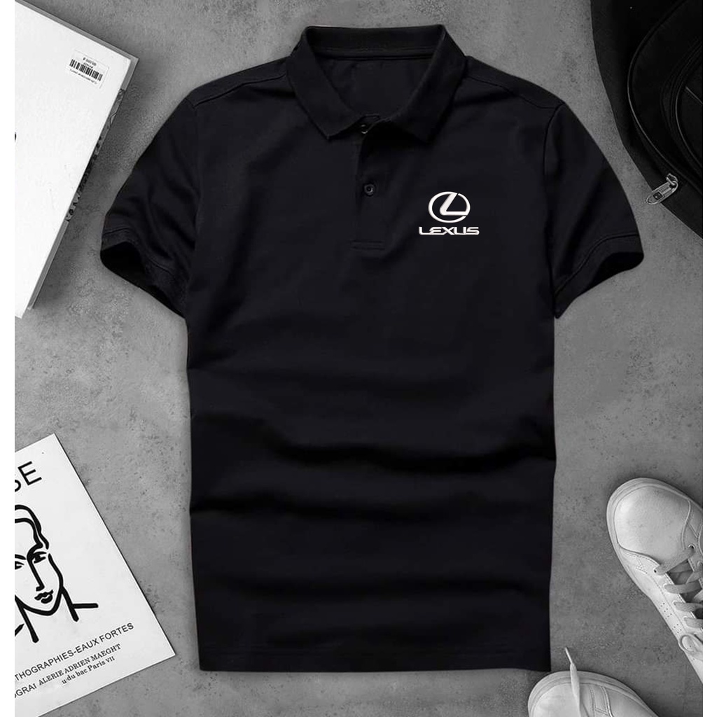 |LOGO THÊU| Áo thun Polo LEXUS Cao Cấp - Polo có cổ Logo Hãng Xe Ô tô nhiều màu Sang Trọng
