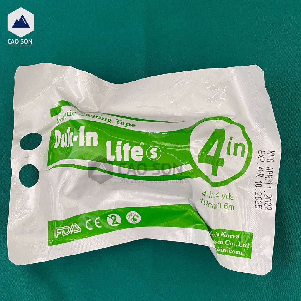 Bột bó thuỷ tinh 3in 4in 5in Hàn Quốc băng chỉnh hình cố định thủy tinh