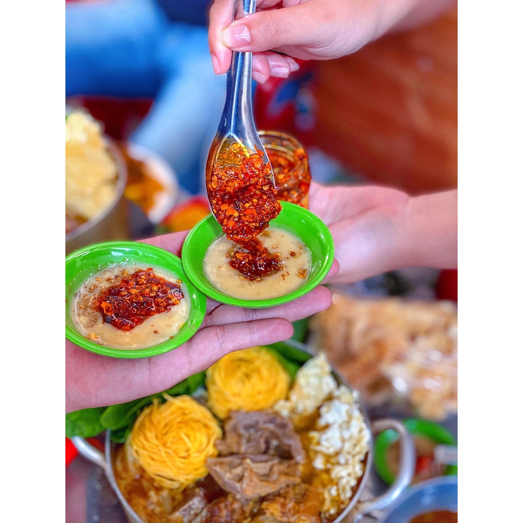 Sa tế cháy tỏi sả - cay the tiêu tứ xuyên Nanafoods 120gr - 100% homemade