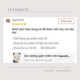 Son dưỡng giảm thâm môi 𝐋𝐢𝐩𝐞𝐚𝐜𝐡𝐲 handmade