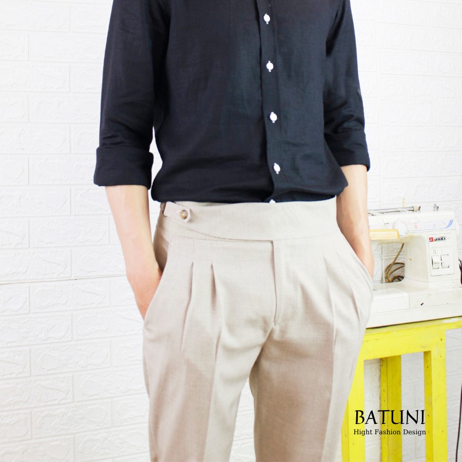 Quần Tây Âu Nam Phong Cách Cổ Điển Lịch Lãm/Batuni Fashion | BigBuy360 - bigbuy360.vn