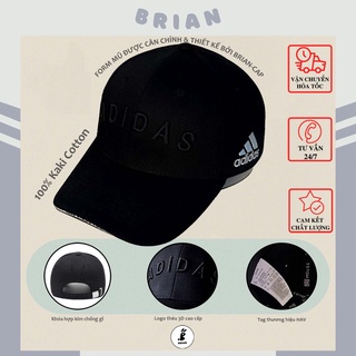 Mũ lưỡi trai thể thao Adidas đen Cho Cả Nam và Nữ, nón kết lưỡi trai Adidas phụ kiện thời trang phong cách Hàn Quốc.