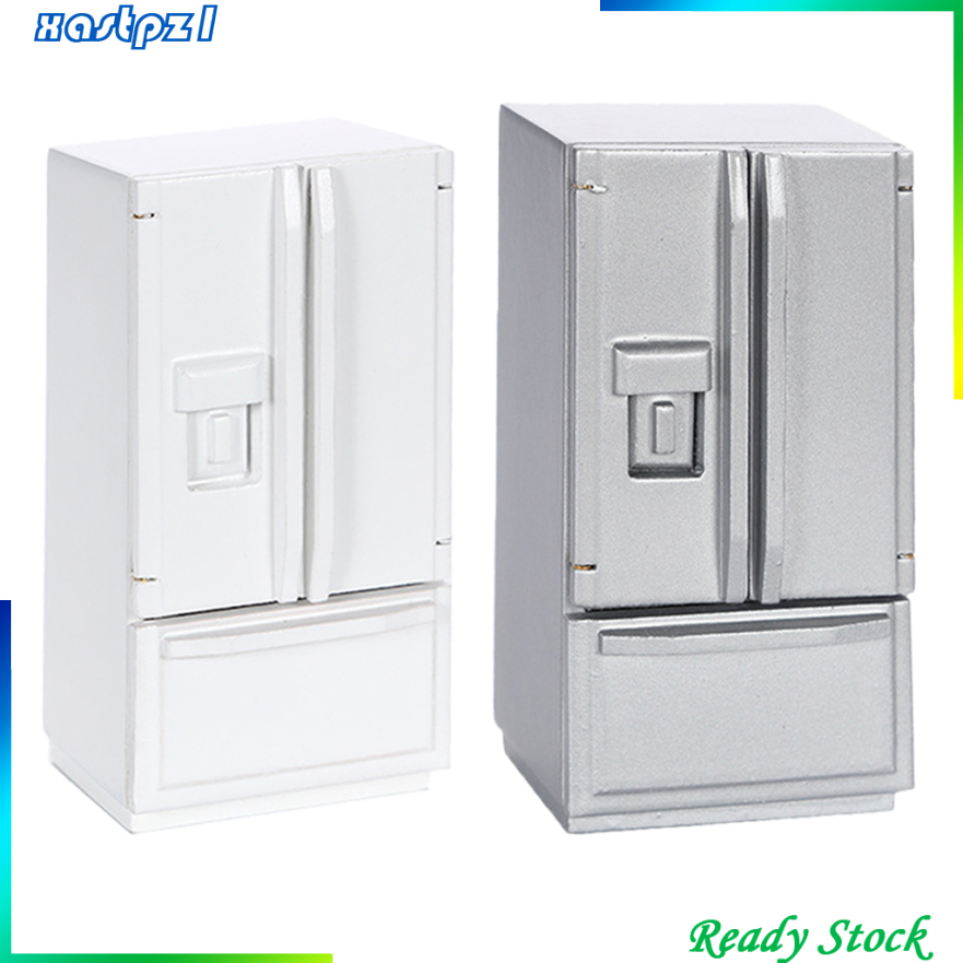 Mô Hình Tủ Lạnh Mini Tỉ Lệ 1: 12 Trang Trí Cho Nhà Búp Bê