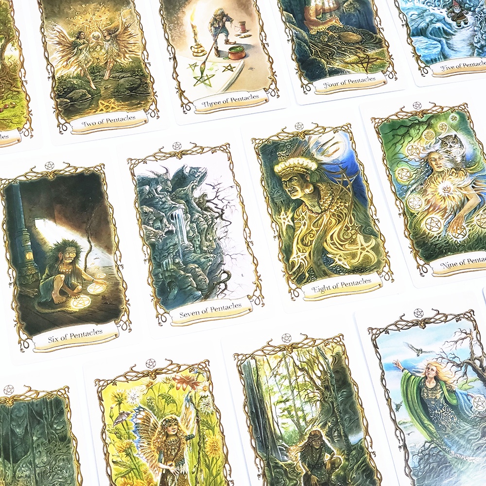 [Size Gốc] Bộ Bài Fantastical Creatures Tarot 7x12 Cm Tặng Đá Thanh Tẩy S45